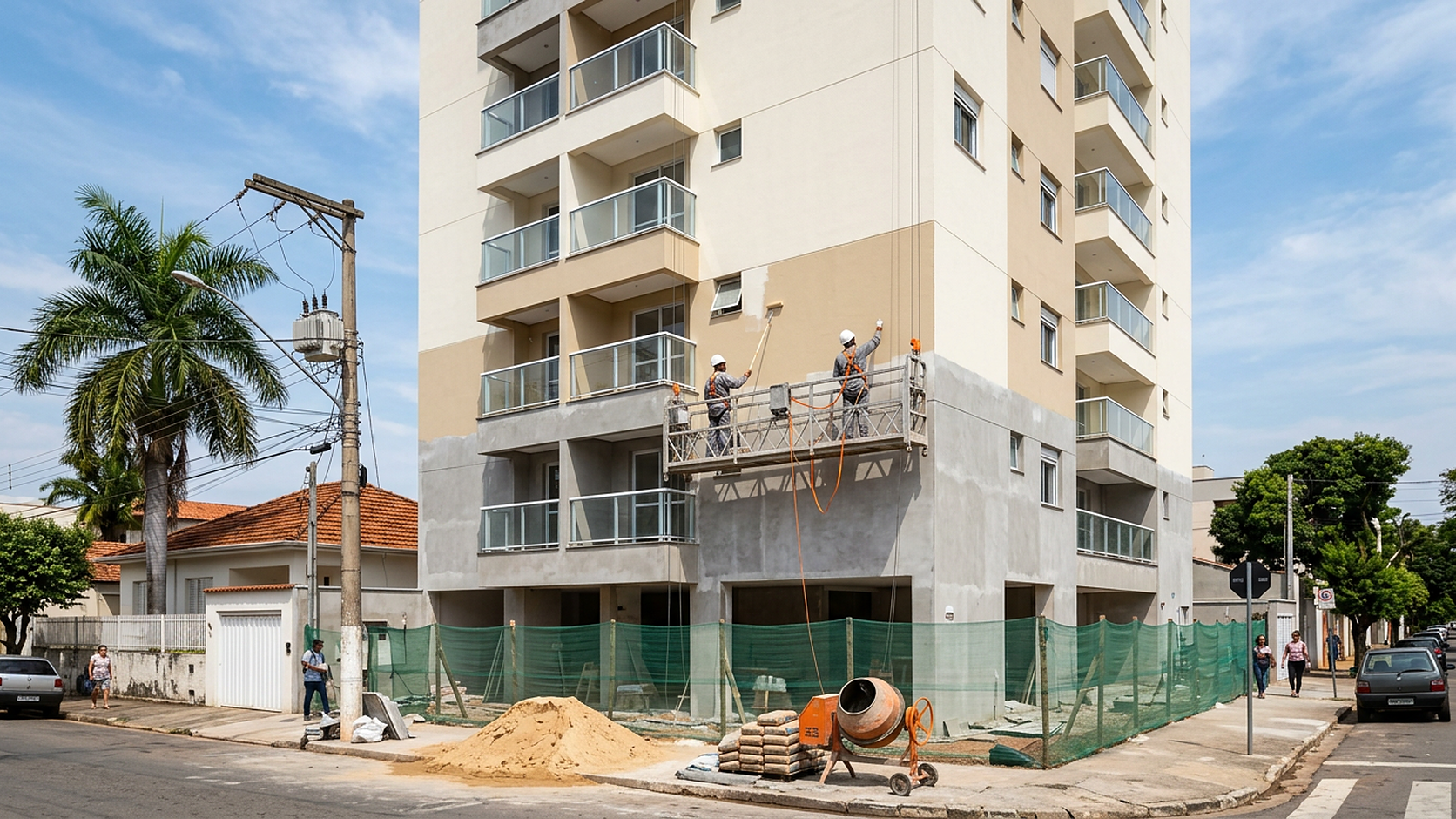 Vendas de Tintas Imobiliárias Crescem 1,6% no Primeiro Semestre no Brasil