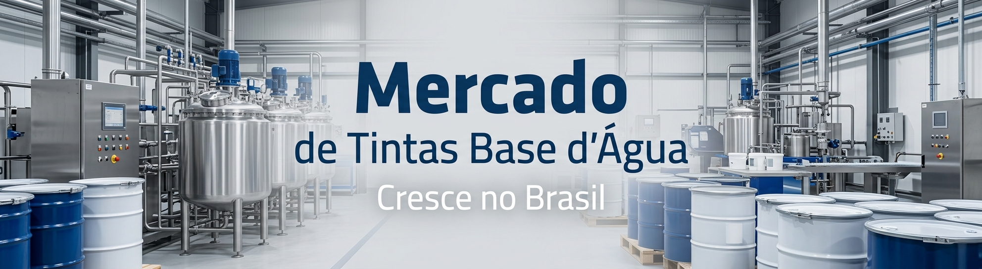 Mercado de Tintas Base d'Água Cresce no Brasil | Sustentabilidade